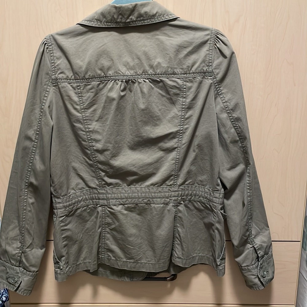 Olive Brown Utility Jacket - Picture 2 of 8